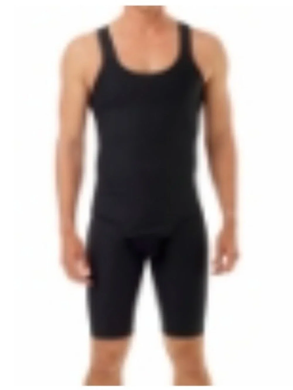 Men’s Body Shaper Support Underworks shapewear Black Size XL Made in USA